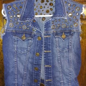 True Religion Denim Vest